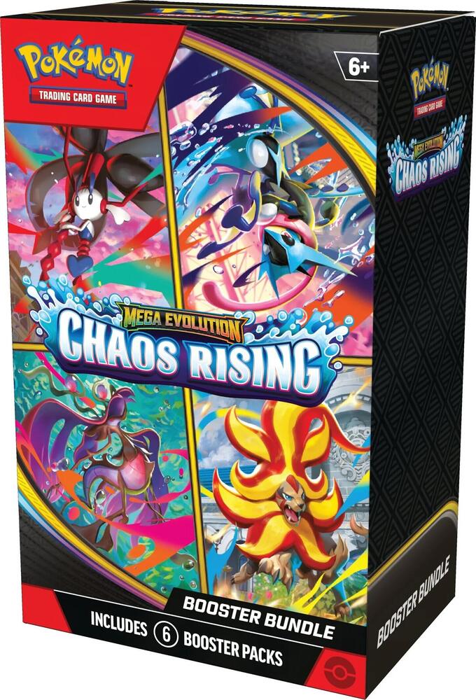 Pokémon TCG: Mega Evolution Chaos Rising Booster Bundle