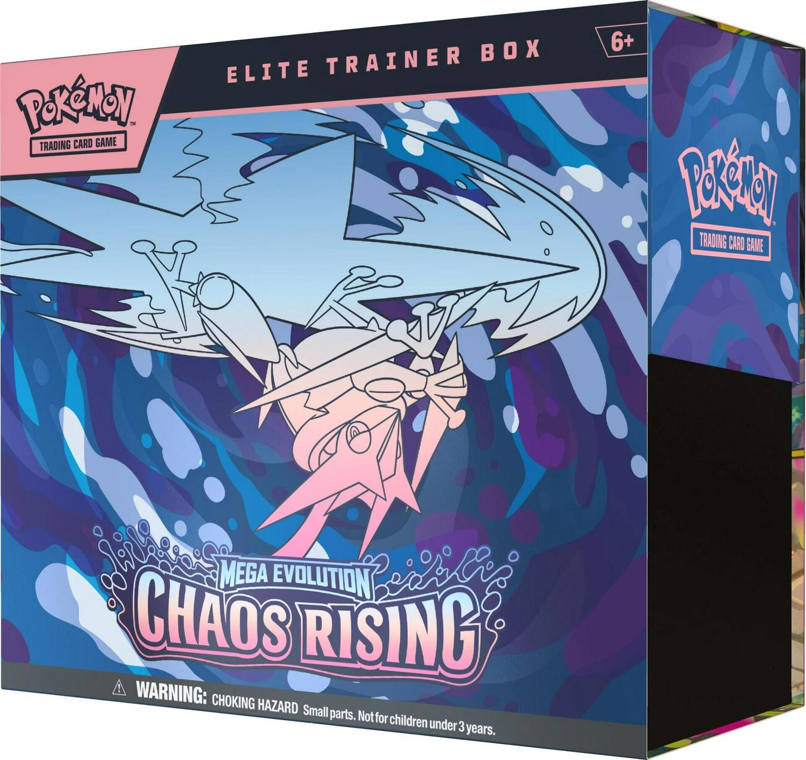 Pokémon Trading Card Game Mega Evolution Chaos Rising Elite Trainer Box